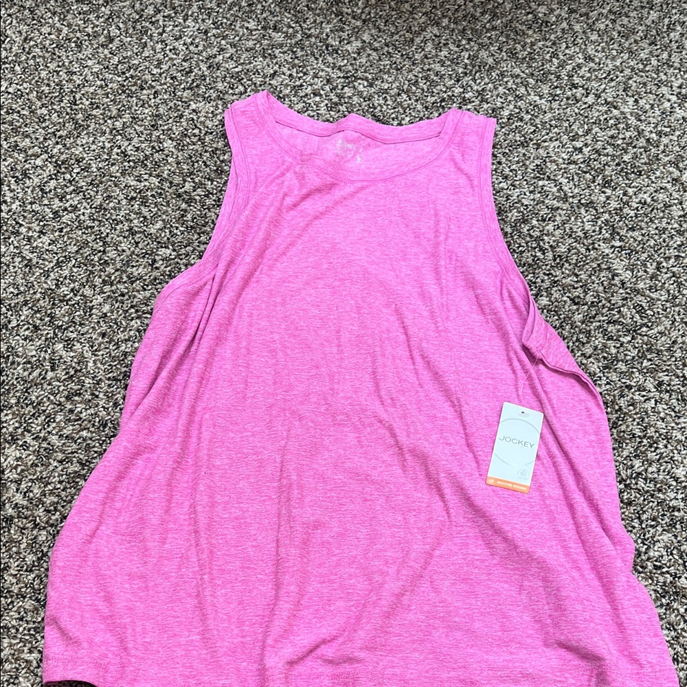 Women's Pink Sleeveless Top